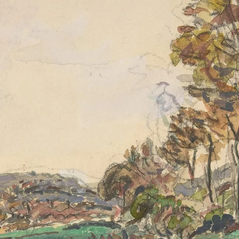 Straße In Der Nähe Von La Côte-Saint-André Johan Barthold Jongkind