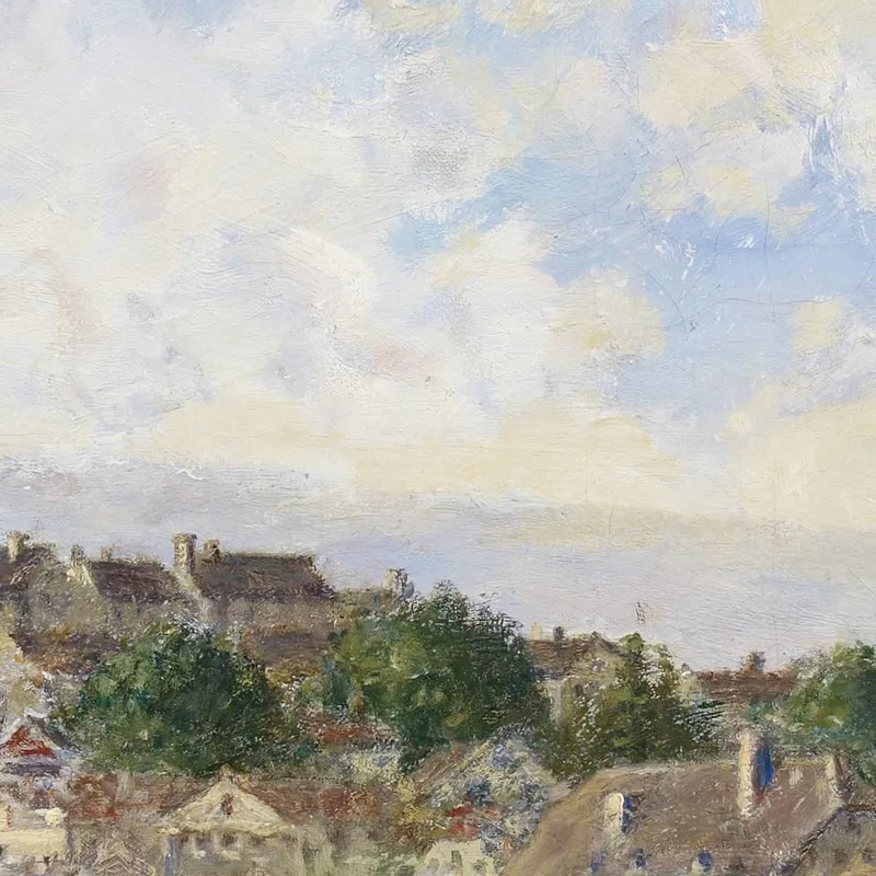 View Of Lake Léman Two Years Old Johan Barthold Jongkind