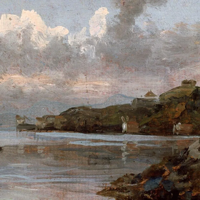 Fortifications De Fredriksberg Sur Nordnes À Bergen Johan Christian Dahl