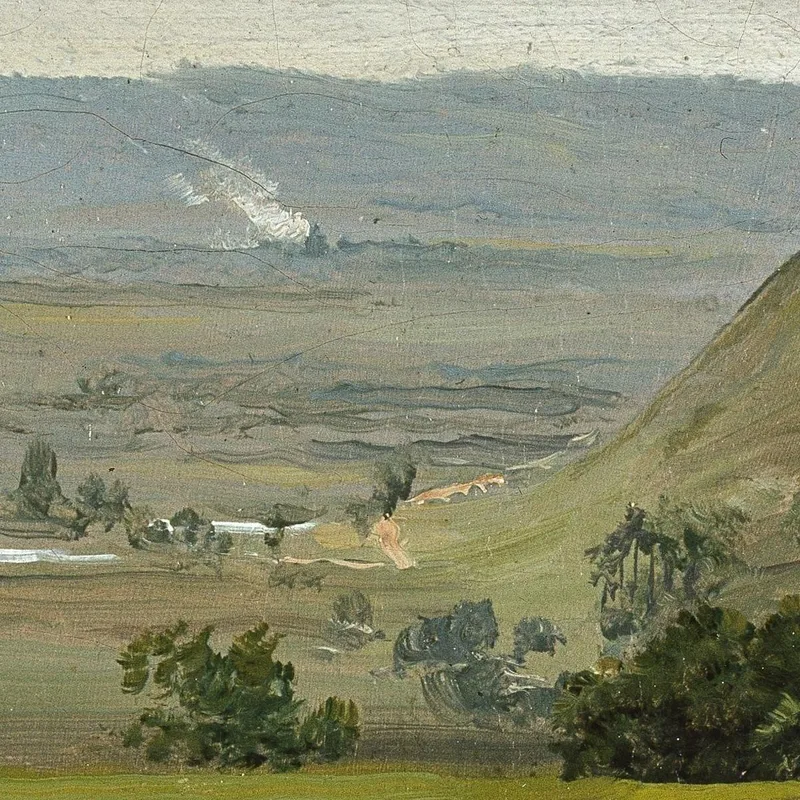 Campi Verdi Vicino A Meissen Johan Christian Dahl
