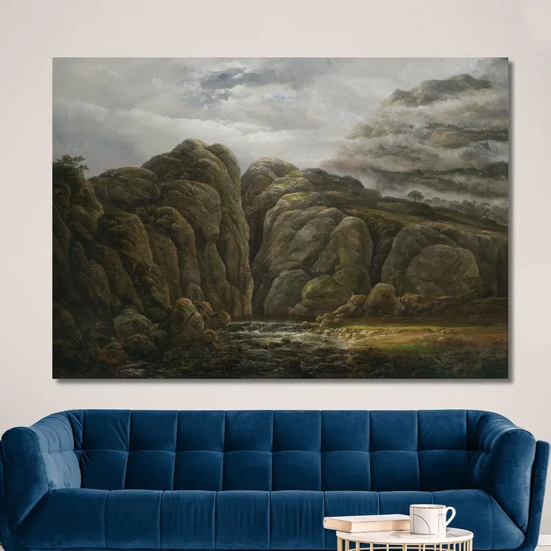 Norwegische Gebirgslandschaft Johan Christian Dahl