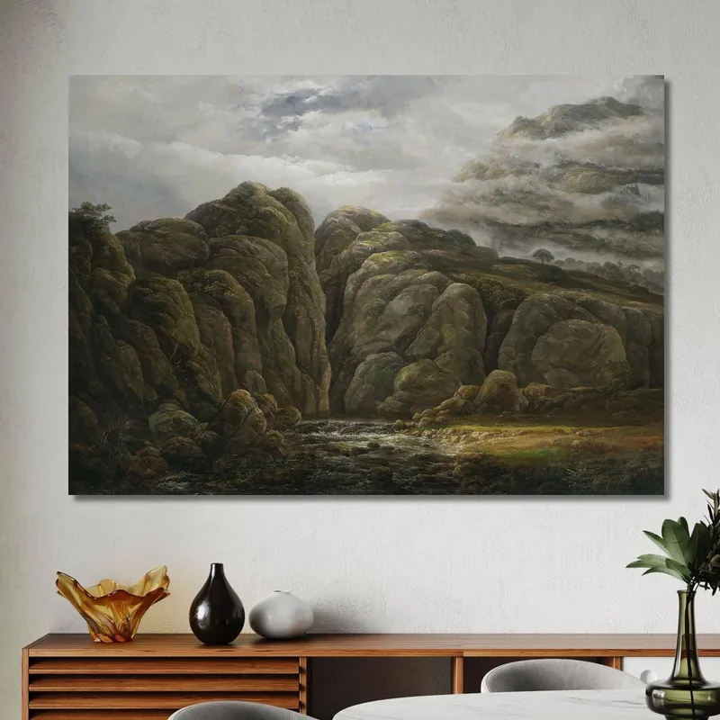 Norwegische Gebirgslandschaft Johan Christian Dahl