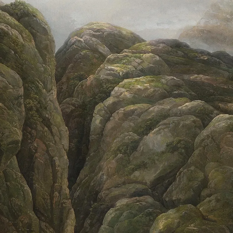 Norwegische Gebirgslandschaft Johan Christian Dahl