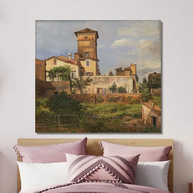 La Villa Malta À Rome Johan Christian Dahl