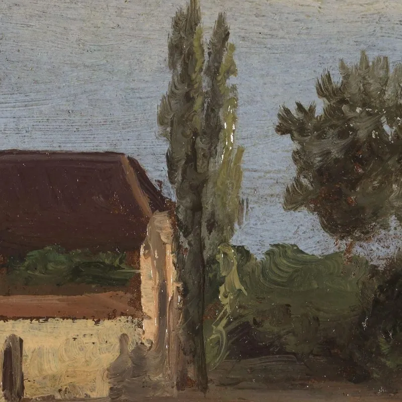 Blick Auf Plauen Am Weisseritz-Fluss Johan Christian Dahl