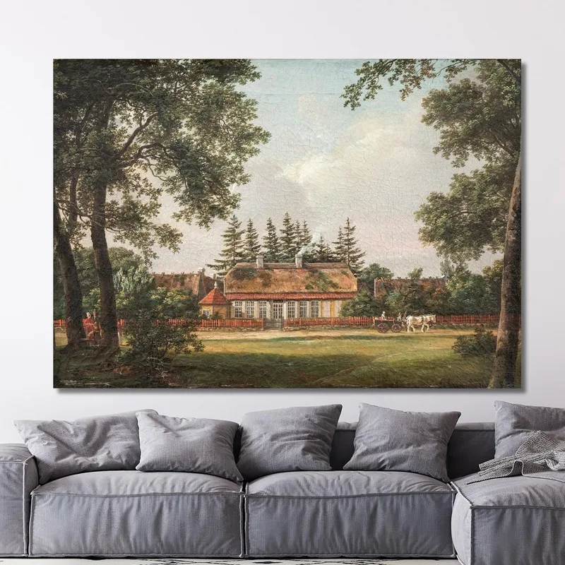 Skovlyst'. Une Maison Forestière À Hillerød Johan Christian Dahl