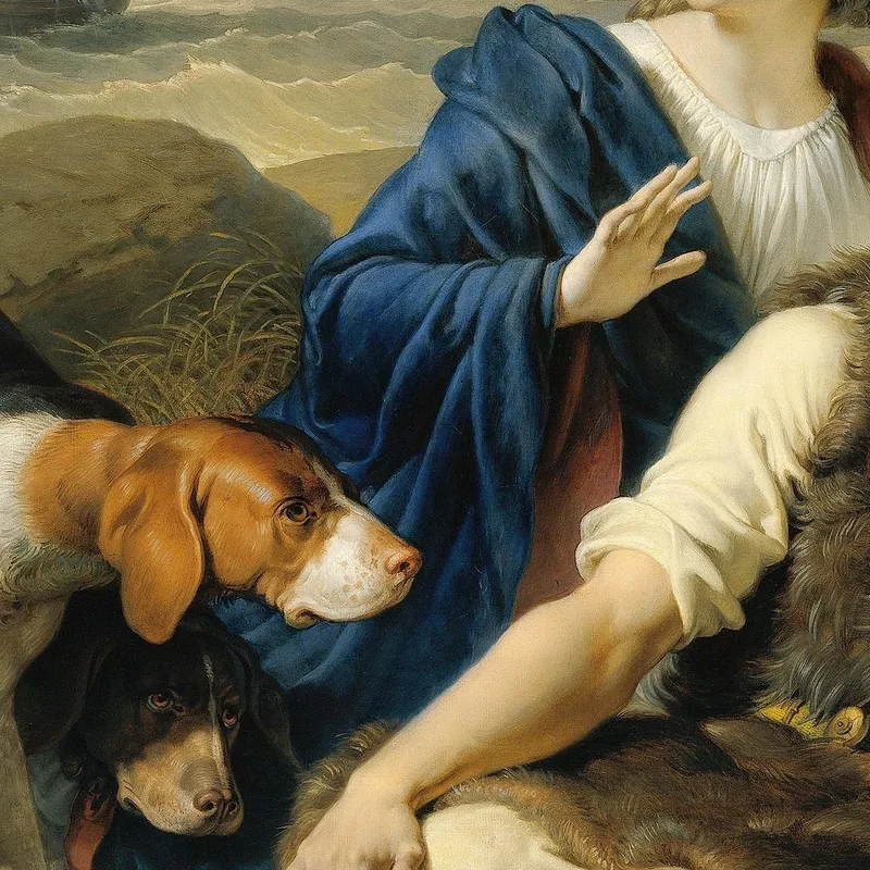 Arindal Und Daura Johann Peter Krafft