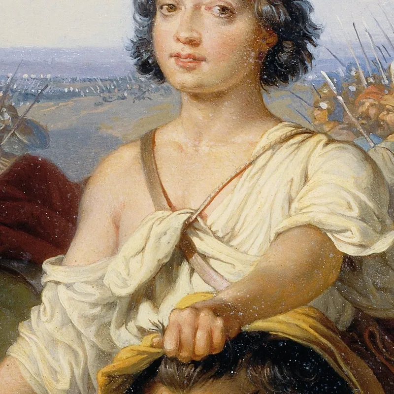 David Con La Testa Di Golia Johann Peter Krafft
