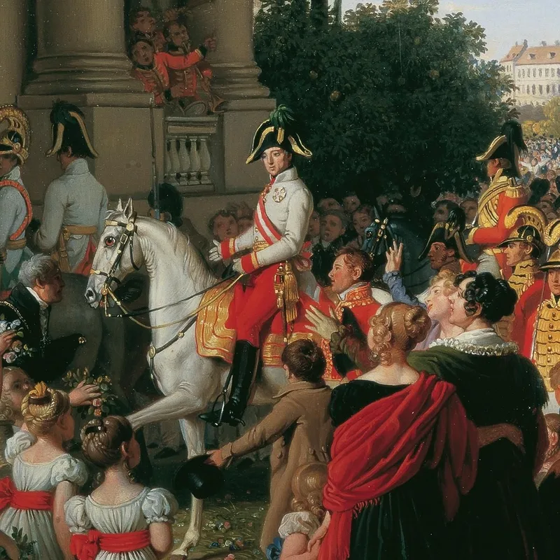 The Entry Of Emperor Franz I Into Vienna After The Peace Of Paris Johann Peter Krafft