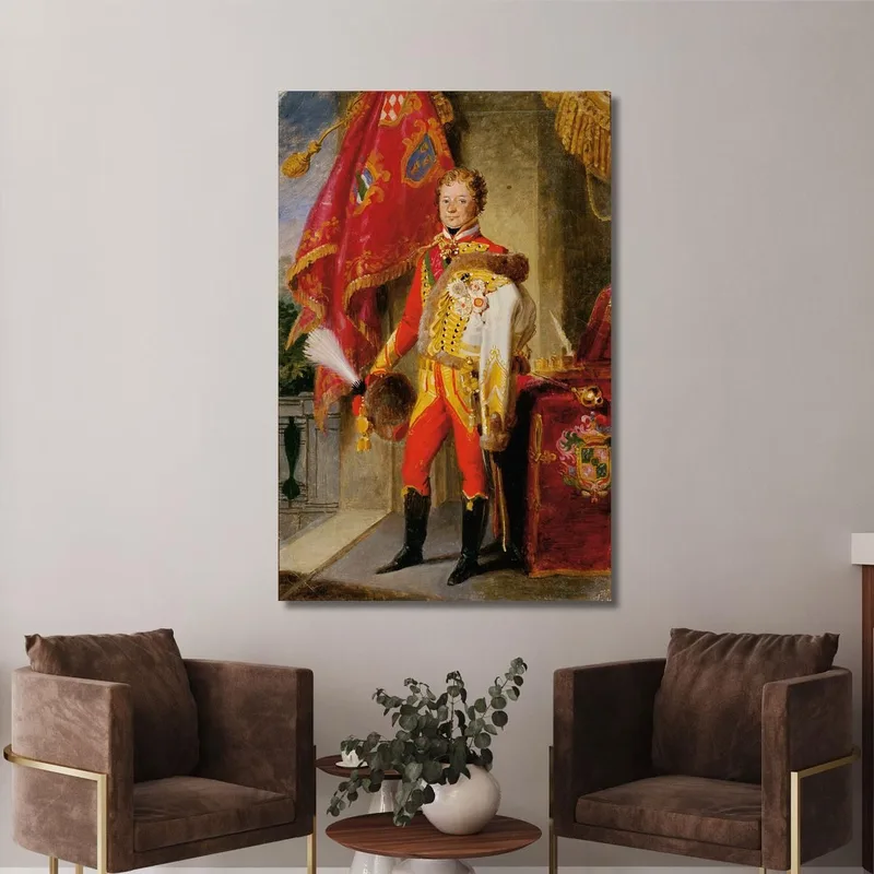 Ignaz Graf Gyulay Von Naros-Nemeth Und Nadaska In Ungarischer Uniform Johann Peter Krafft