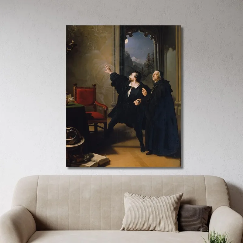 Manfreds Sterbestunde Johann Peter Krafft