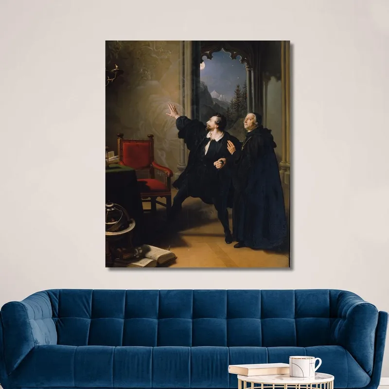 Manfreds Sterbestunde Johann Peter Krafft