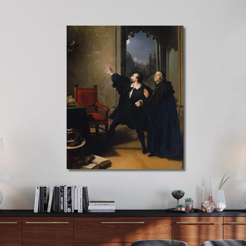 Manfreds Sterbestunde Johann Peter Krafft