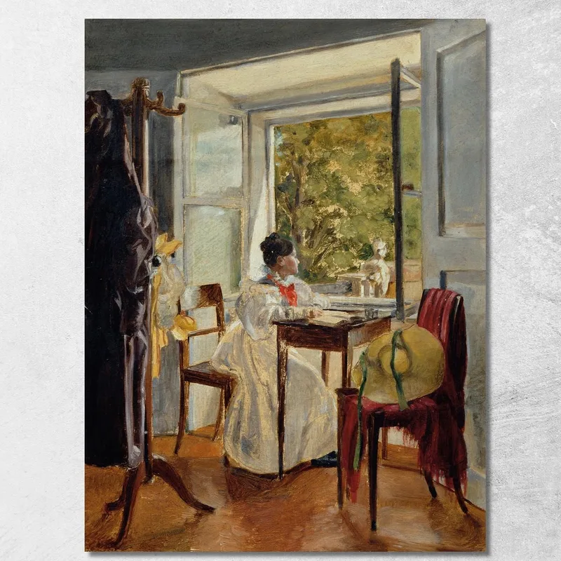 Marie Krafft En El Escritorio Johann Peter Krafft cuadro en lienzo