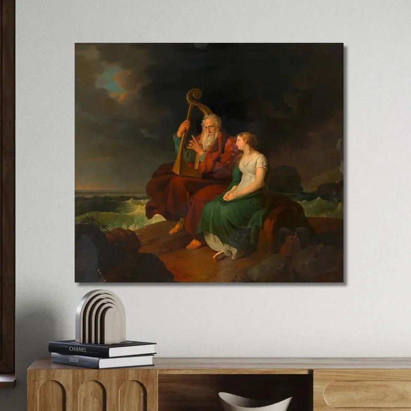 Ossian Und Malvina Johann Peter Krafft