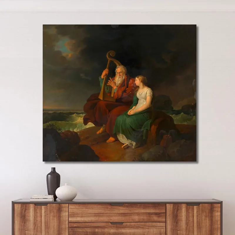 Ossian Und Malvina Johann Peter Krafft