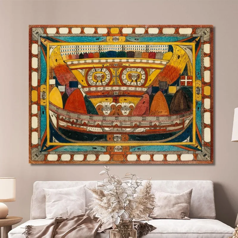 Le Dieu - Père - Éclair - Géant - Transparent Adolf Wölfli