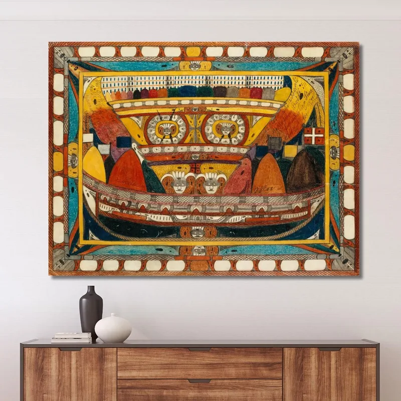 Le Dieu - Père - Éclair - Géant - Transparent Adolf Wölfli