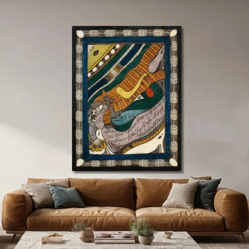 La Sainte Wiegalinda De Pantter - Bann Adolf Wölfli