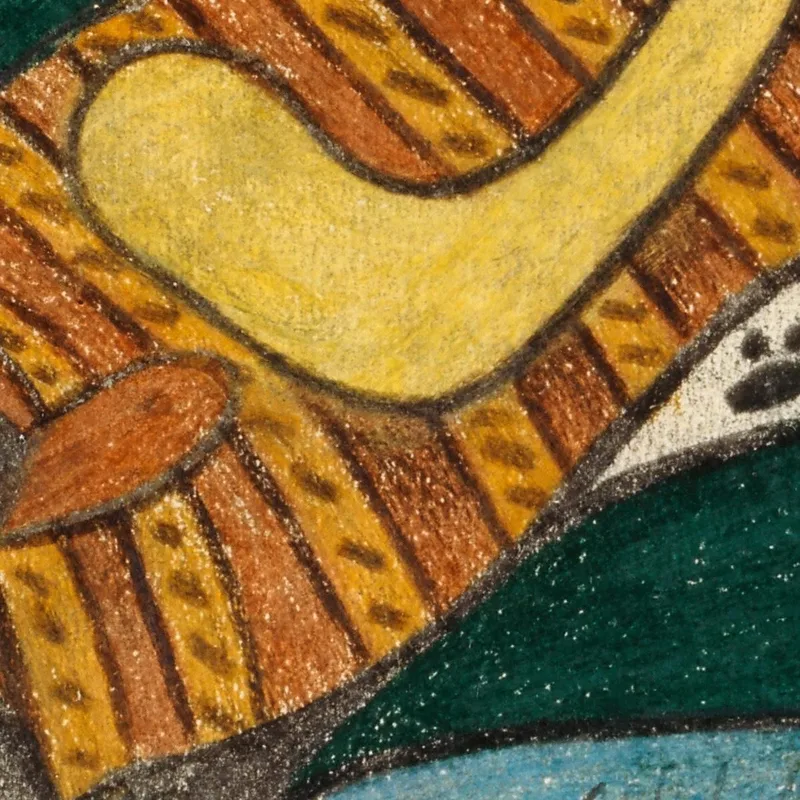 La Sainte Wiegalinda De Pantter - Bann Adolf Wölfli