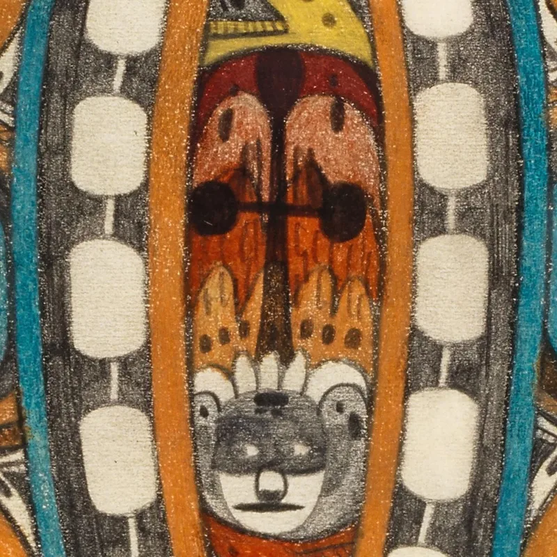 Saint Adolf - Anneaux - Hall Adolf Wölfli