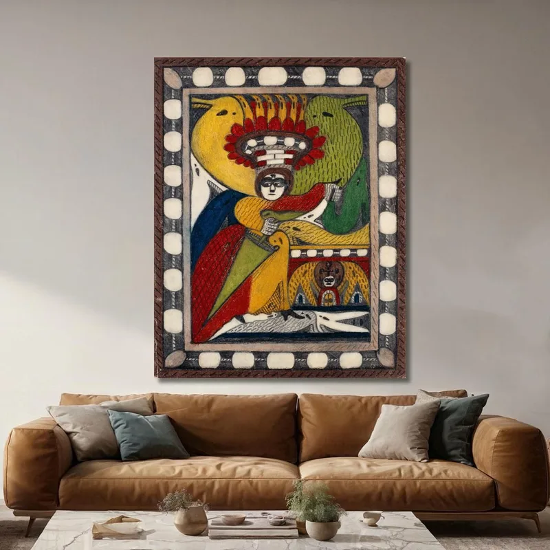 Trono De San Adolfo - Alpa - Roosali Adolf Wölfli