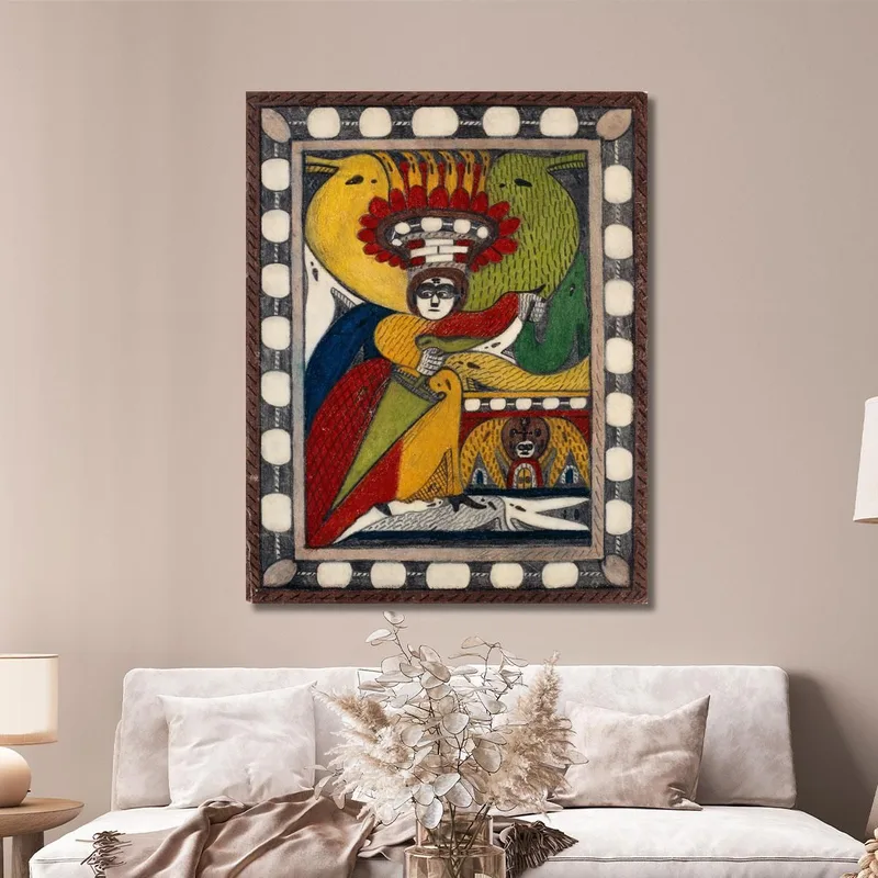 Trono De San Adolfo - Alpa - Roosali Adolf Wölfli