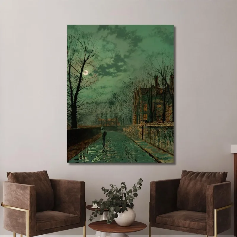 Un Sendero Cerca De Chester John Atkinson Grimshaw