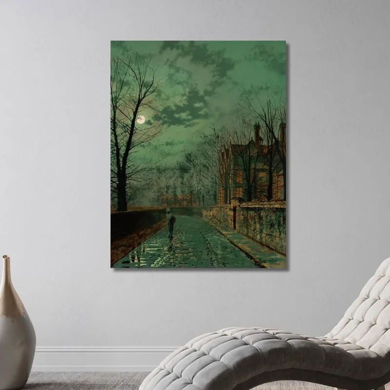 Un Sendero Cerca De Chester John Atkinson Grimshaw