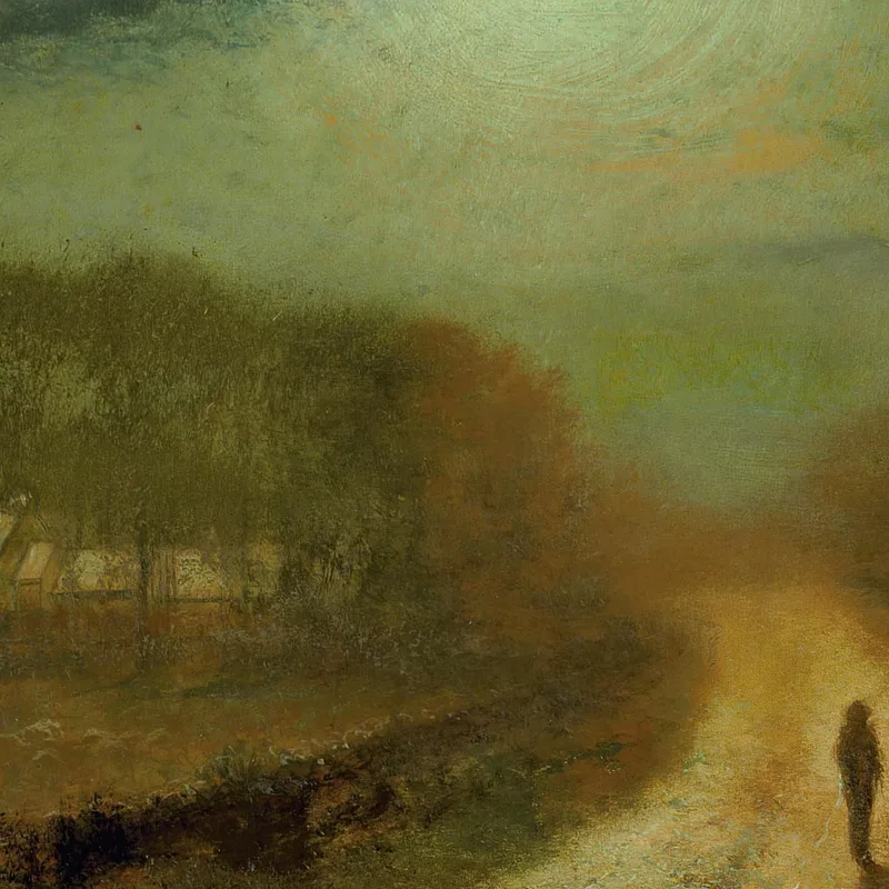 Eine Mondbeschienene Landschaft John Atkinson Grimshaw