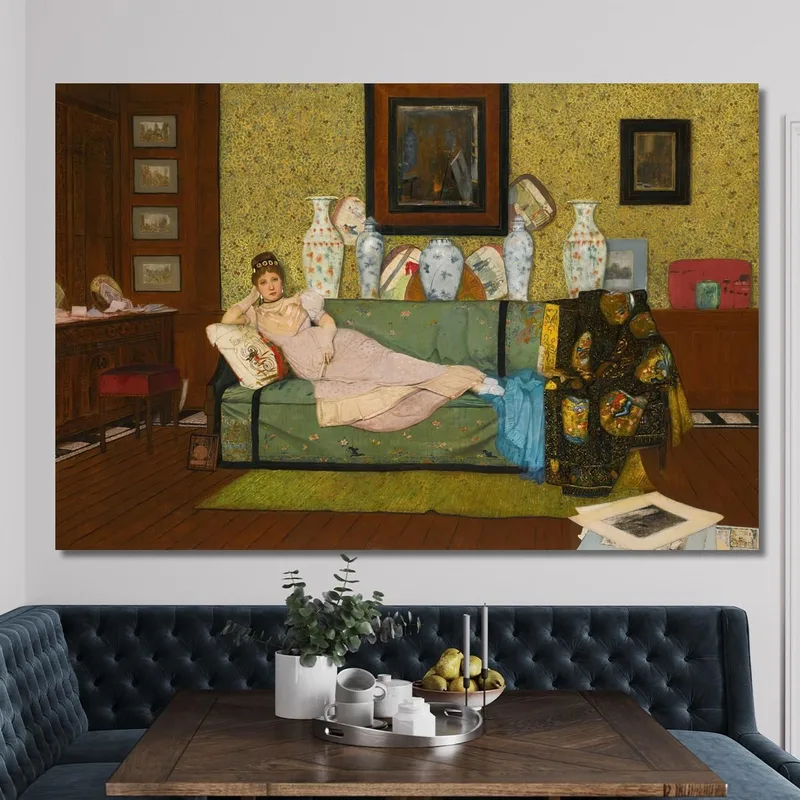 Une Rêverie Dans La Maison De L'Artiste John Atkinson Grimshaw
