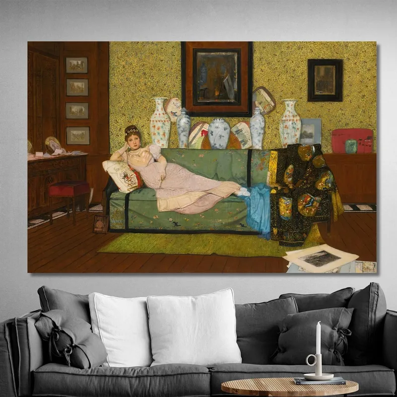 Une Rêverie Dans La Maison De L'Artiste John Atkinson Grimshaw