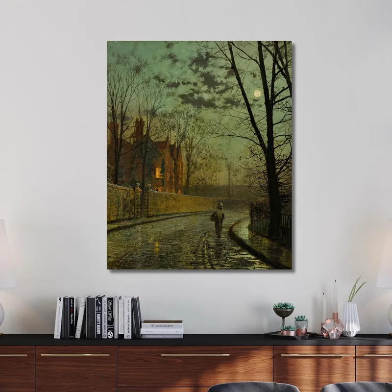 Nach Dem Schauer John Atkinson Grimshaw