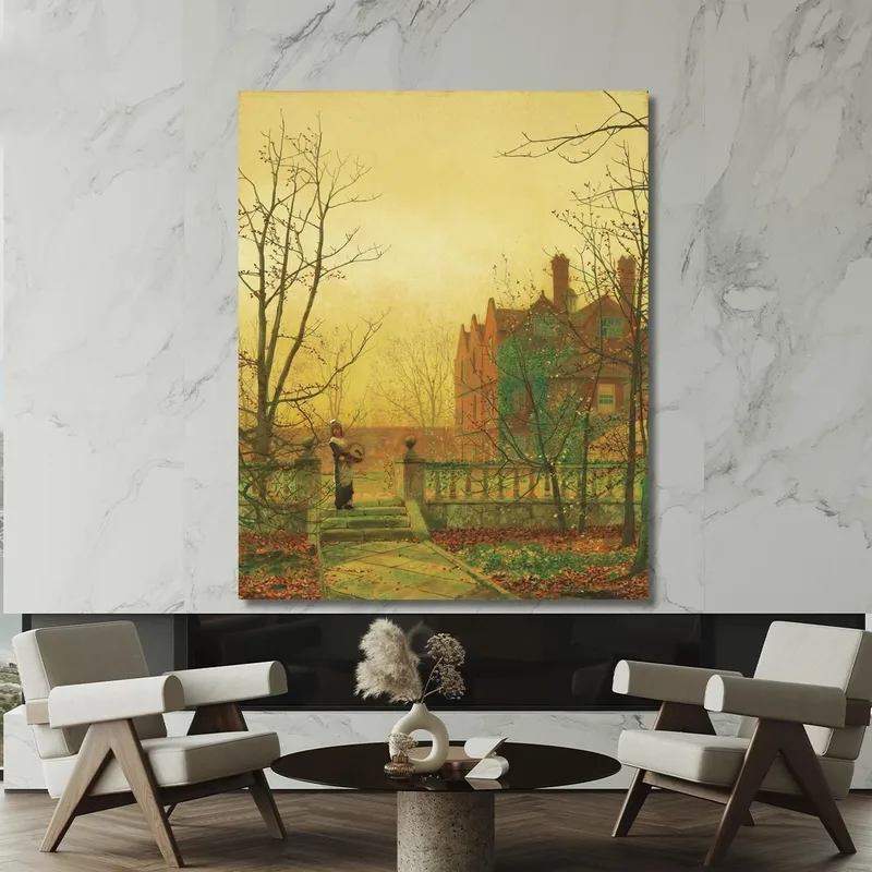 Oro D'Autunno John Atkinson Grimshaw