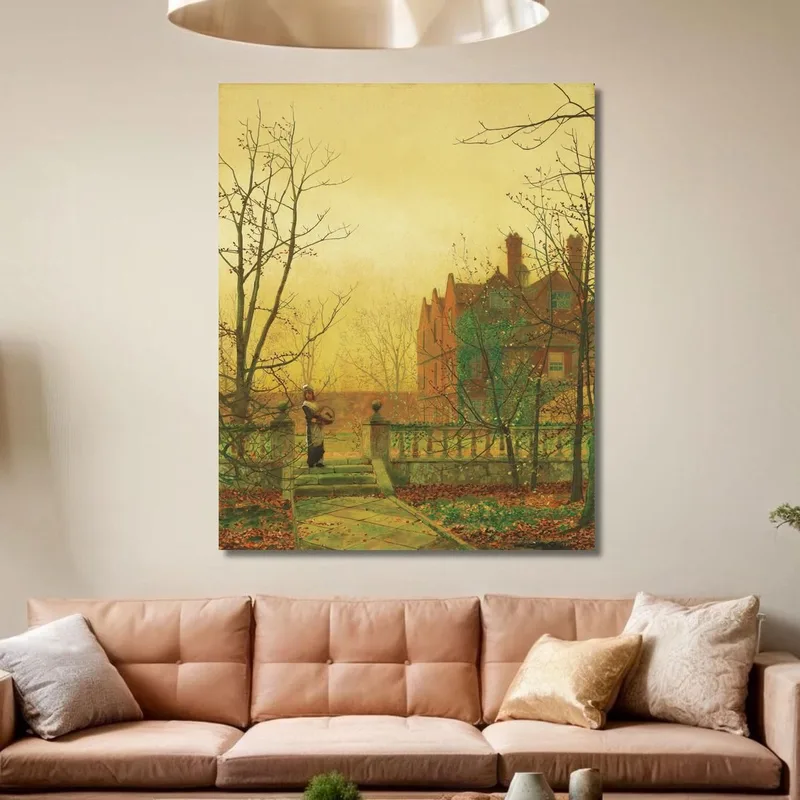 Oro D'Autunno John Atkinson Grimshaw