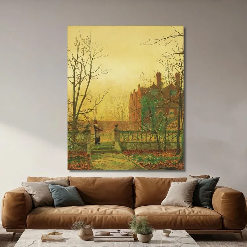 Oro D'Autunno John Atkinson Grimshaw
