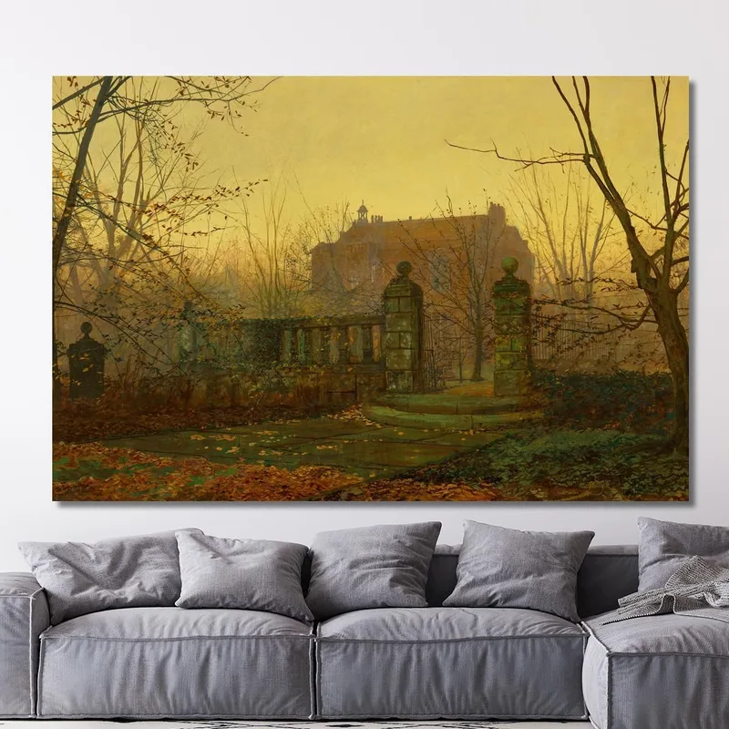 Autumn Morning John Atkinson Grimshaw