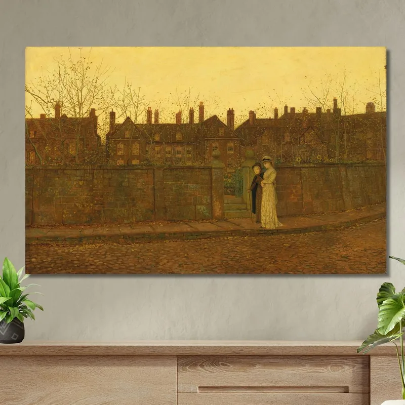 Im Goldenen Abendlicht John Atkinson Grimshaw