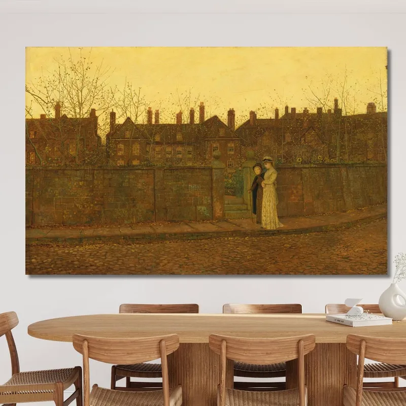 Im Goldenen Abendlicht John Atkinson Grimshaw