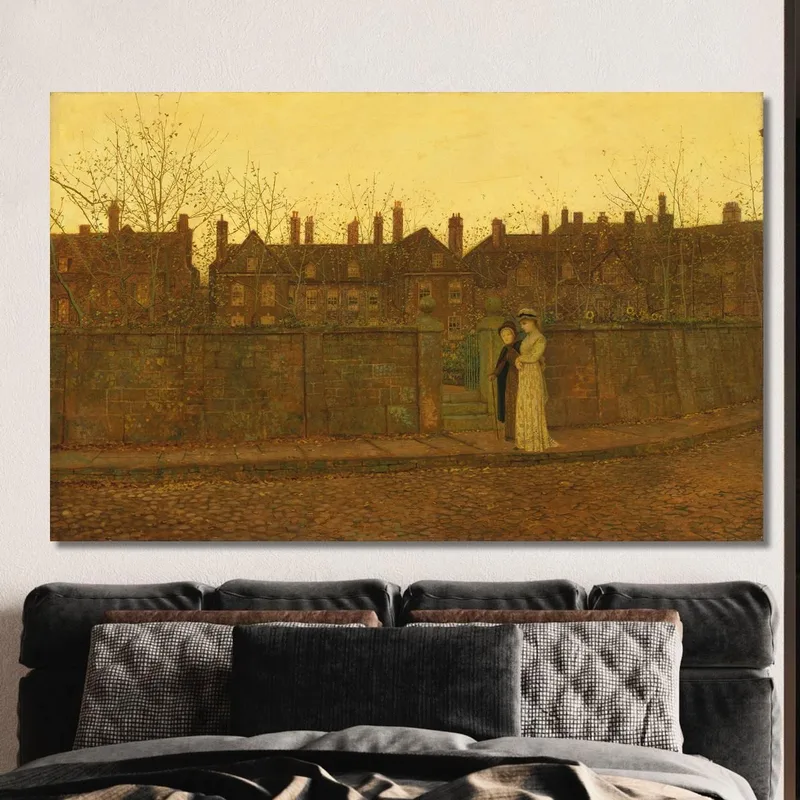 Im Goldenen Abendlicht John Atkinson Grimshaw