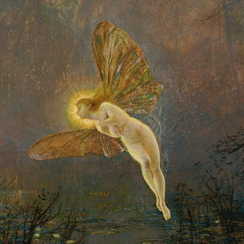 Noche De Verano O Iris John Atkinson Grimshaw