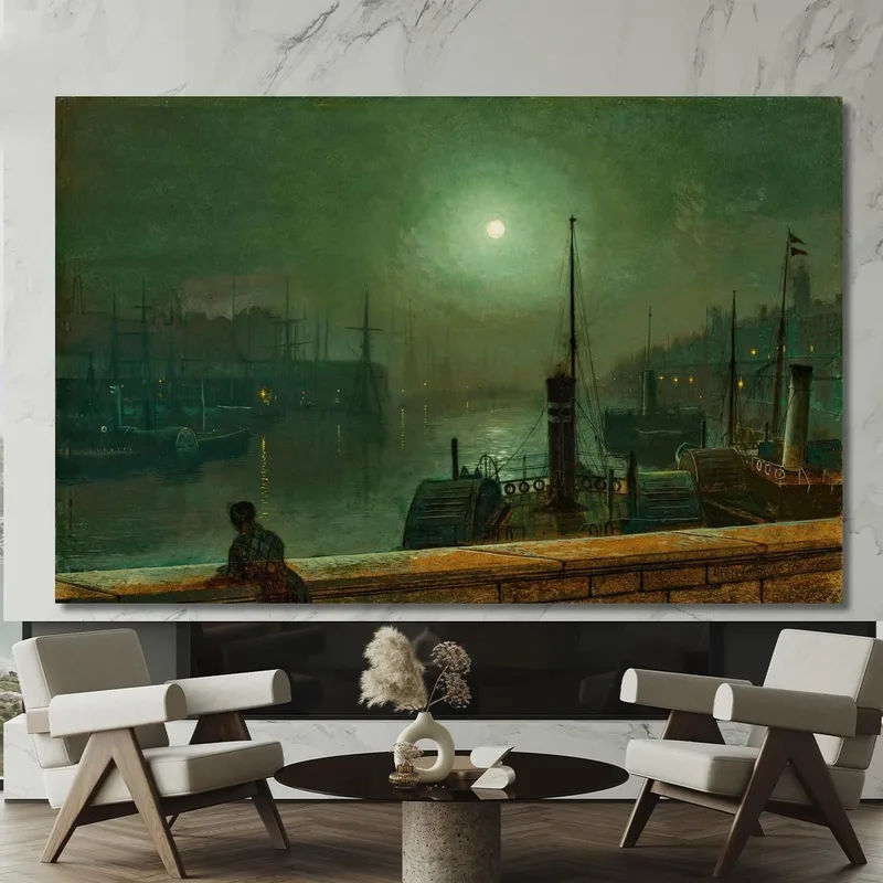 Am Clyde Glasgow John Atkinson Grimshaw