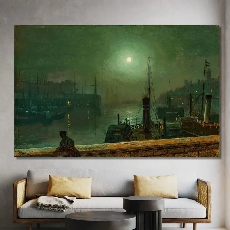 Am Clyde Glasgow John Atkinson Grimshaw