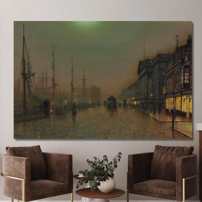 Reekie Glasgow John Atkinson Grimshaw