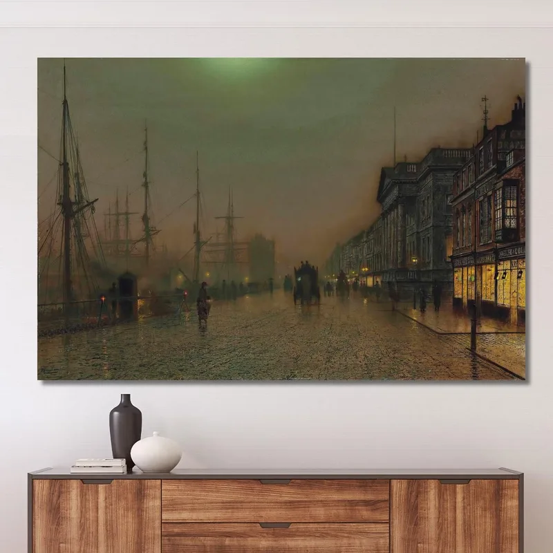 Reekie Glasgow John Atkinson Grimshaw