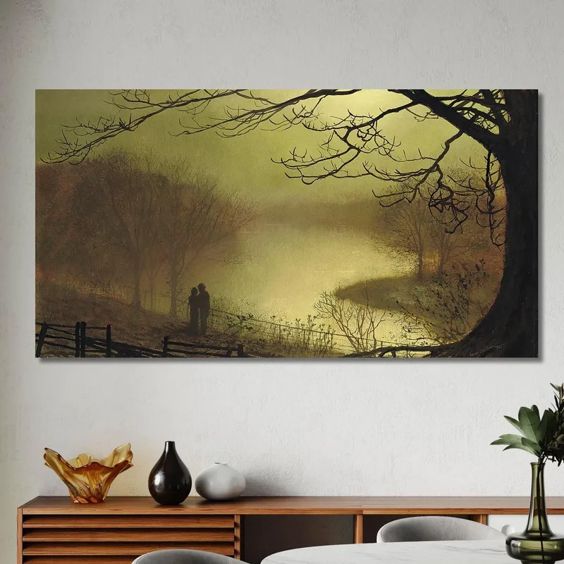 Roundhay-See John Atkinson Grimshaw