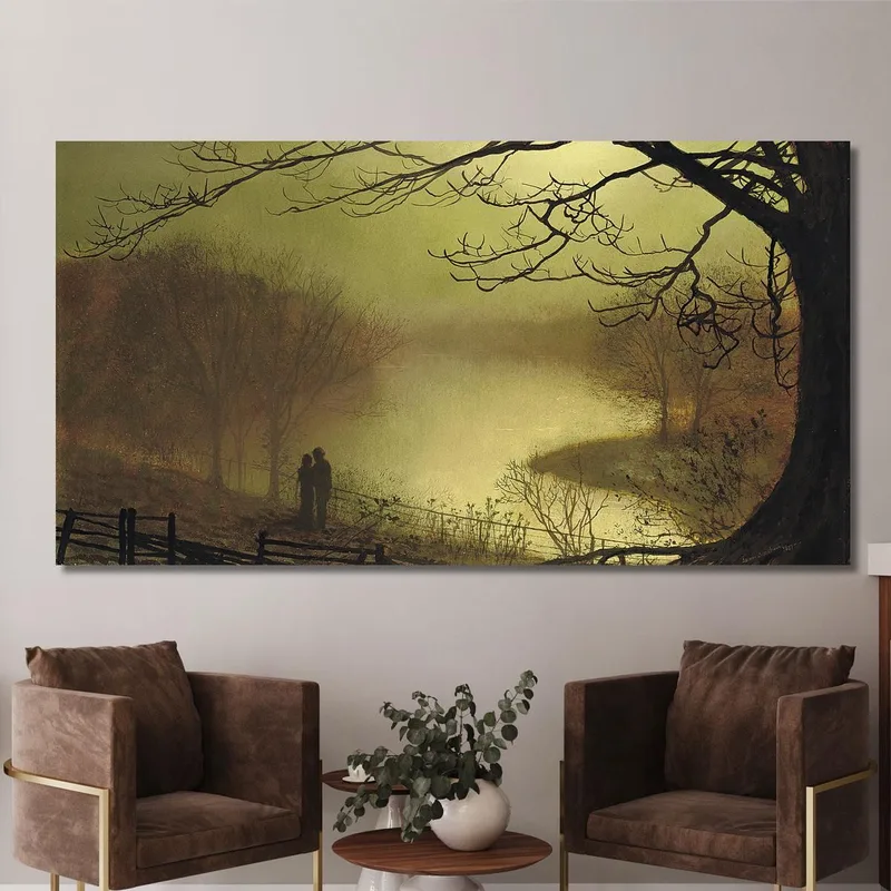 Roundhay-See John Atkinson Grimshaw
