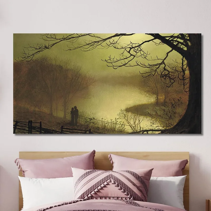 Roundhay-See John Atkinson Grimshaw