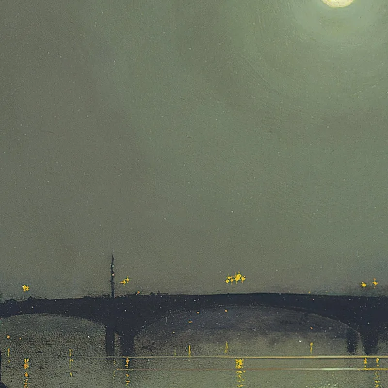 Ponte Di Southwark Da Blackfriars John Atkinson Grimshaw
