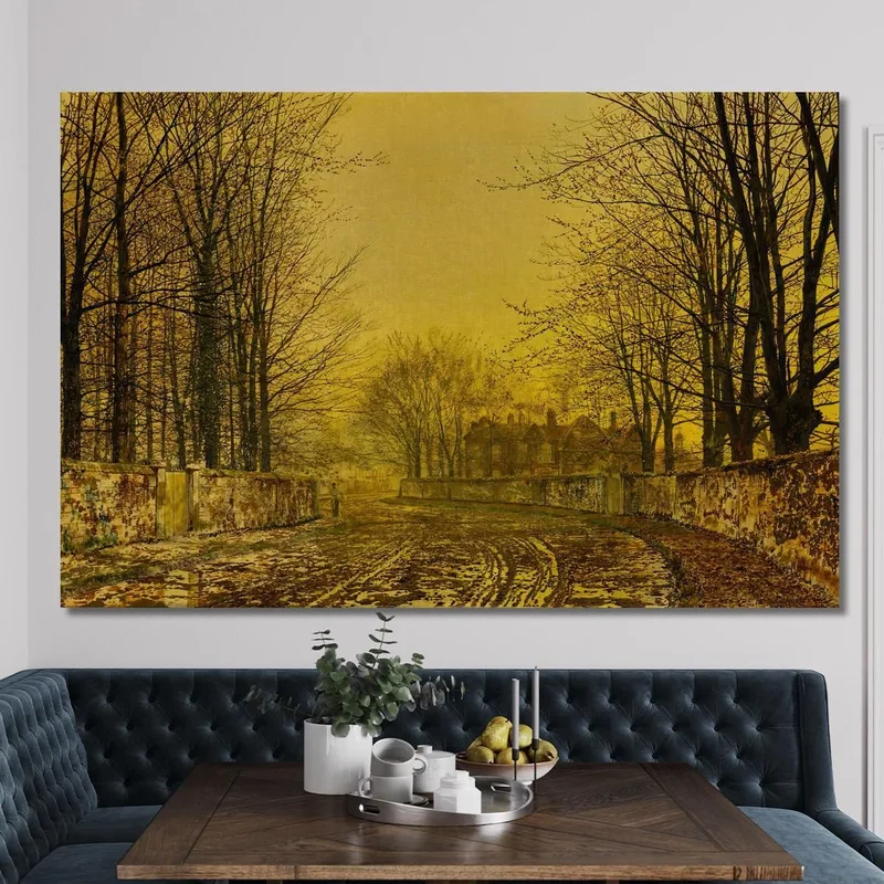 Die Königinnenstraße John Atkinson Grimshaw